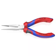 Telefonfogó 160 mm, lapos, kerek pofa, Knipex 29 25 160