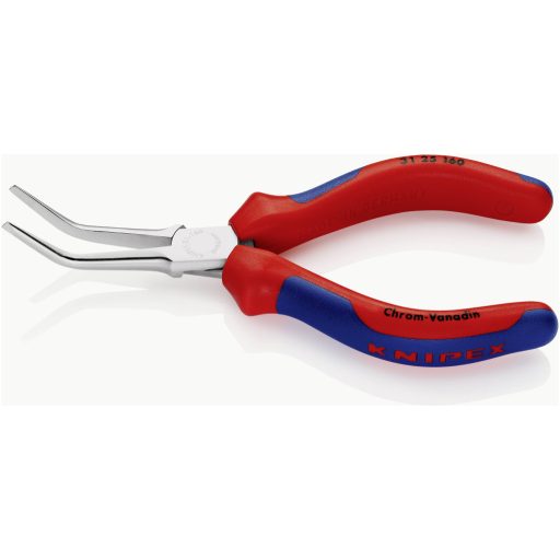 Markoló fogó (tűfogó) 160 mm, hajlított 45°, Knipex 31 25 160