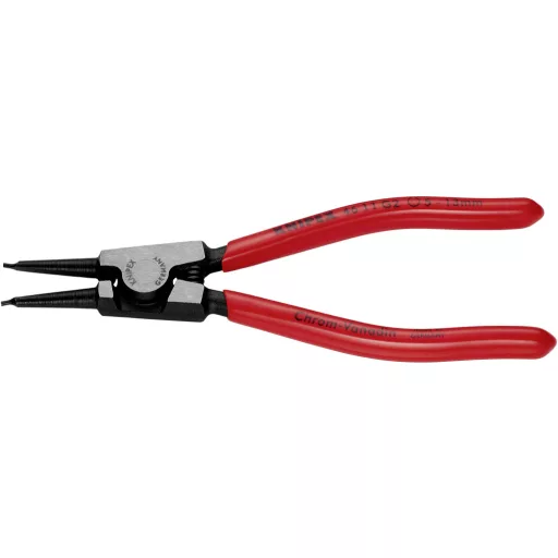 Seeger-gyűrű fogó fogógyűrűkhöz (tengelyek) 140 mm, egyenes, Knipex 46 11 G2