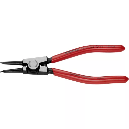 Seeger-gyűrű fogó fogógyűrűkhöz (tengelyek) 140 mm, egyenes, Knipex 46 11 G3