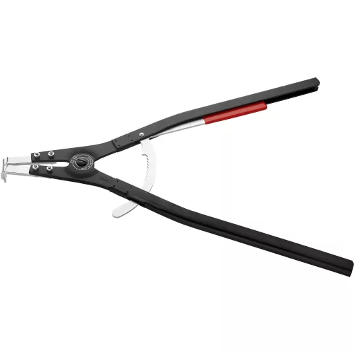 Seegergyűrű fogó nagy külső gyűrűkhöz 580 mm, 90°-ban hajlított, Knipex 46 20 A61