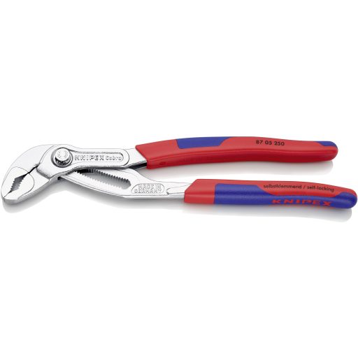 Knipex Cobra Hightech vízpumpafogó 250 mm, karcsú, befogás: Ø 50 mm (2&quot ) 87 05 250
