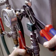   Vízszivattyú fogó 250 mm, befogás: Ø 50 mm (2&quot ), Knipex Alligátor 88 02 250