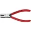 Krimpelő fogó érvéghüvelyekhez 145 mm, polírozott fej, Knipex 97 61 145 F