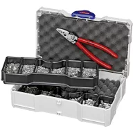   Krimpelőkészlet érvéghüvelyekhez 97 71 180 érvéghüvelyfogóval, Knipex 97 90 05