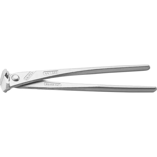 Erő szerelőfogó nagy áttételű 250 mm, nikkelezett, vágóérték: Ø 3,3 mm, Knipex 99 14 250