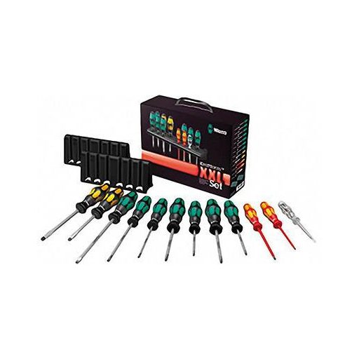 Csavarhúzó készlet, 12 részes, Wera Kraftform Plus XXL