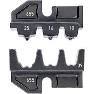   Knipex 97 49 09 érvéghüvely krimpelőfogó krimpelő betét, préselő betét 10 - 25 mm² -ig Knipex krimpelő fogókhoz