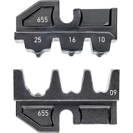   Knipex 97 49 09 érvéghüvely krimpelőfogó krimpelő betét, préselő betét 10 - 25 mm² -ig Knipex krimpelő fogókhoz