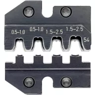   Knipex 97 49 54 krimpelő betét, préselő betét moduláris érintkezőkhöz 0.5 - 2.5 mm² -ig Knipex krimpelő fogókhoz
