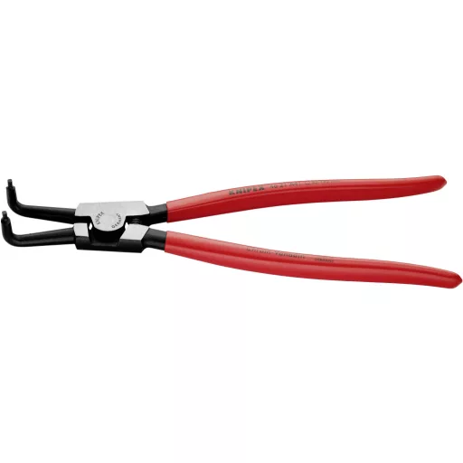 Seegergyűrű fogók külső gyűrűkhöz (tengelyek) 300 mm, Ø 85-140 mm, 90°-ban hajlított, Knipex 46 21 A41