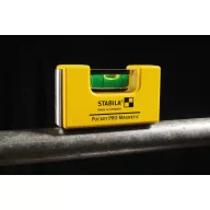   Stabila POCKET PRO MAGNETIC 17768 Mini vízmérték 7 cm 1 mm/m Kalibrált: Gyári standard (tanusítvány nélkül)