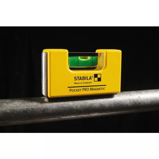 Stabila POCKET PRO MAGNETIC 17768 Mini vízmérték 7 cm 1 mm/m Kalibrált: Gyári standard (tanusítvány nélkül)