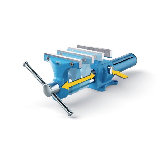 Brockhaus Heuer COMPACT Satu 118001 Pofa szélesség: 120 mm Szorítási szélesség (max.): 125 mm