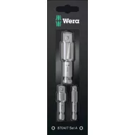   Wera 870/4/7 Set A 05073200001 Összekötő darab készlet Meghajtás (csavarhúzó) 1/4 (6,3 mm) 1 készlet