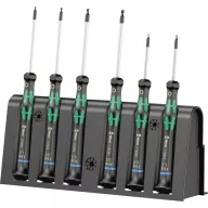   Wera 2052/6 Csavarhúzó készlet Elektronika- és finommechanika 6 részes Belső hatlap