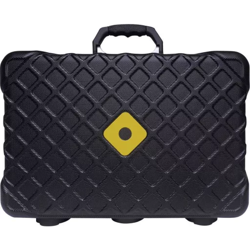 Elektronikai szervizkoffer, üres, 470 x 180 x 360 mm, műanyag alu kerettel, Bernstein 6415