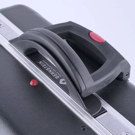 Elektronikai görgős szervizkoffer, üres, 500 x 400 x 200 mm, műanyag alu kerettel, Bernstein 7015