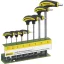 Proxxon Industrial 22 650 L-szárú imbuszkulcs készlet, 2 - 10 mm, 8 részes