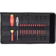   VDE szerszámkészlet, cserélhető szárú csavarhúzó készlet, 16 részes, Wiha slimVario 36068