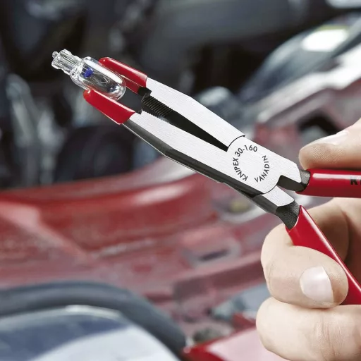 Halogénlámpa-fogó 160 mm, Knipex 30 41 160