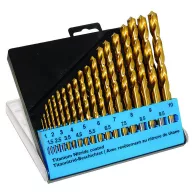   HSS Fém spirálfúró készlet C.K. T3291 TiN DIN 338 Henger szár 1 készlet