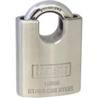   Kasp K15050D Függő lakat 50 mm Különböző időben záródó Ezüst Kulcsos zár