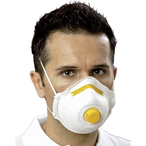 EKASTU SAFETY Sekur Mandil FFP1 szűrőosztályos, kilégző szeleppel ellátott 12db-os porvédő maszk, légzésvédő készlet