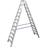   Krause 124784 Kétoldalon járható 2,80m hosszú alumínium létra