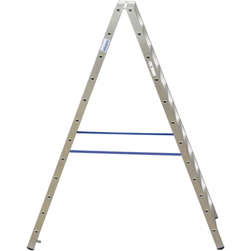 Krause 124784 Kétoldalon járható 2,80m hosszú alumínium létra