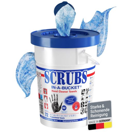 Kéztisztító kendők SCRUBS 72 db