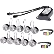   Hella LED-es autós fényszóró készlet, nappali dekorfény 5LED 30mm x 20mm LEDayFlex