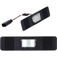   Devil Eyes, LED-es rendszámtábla megvilágítás, univerzális, 2 db LED-del, (H x Sz) 120 mm x 30 mm