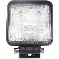   LED-es munkalámpa csavaros lábbal, 12/24 V, (Sz x Ma x Mé) 110 x 110 x 41 mm