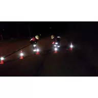 Biztonsági villogó bólya, összecsukható, 0113910