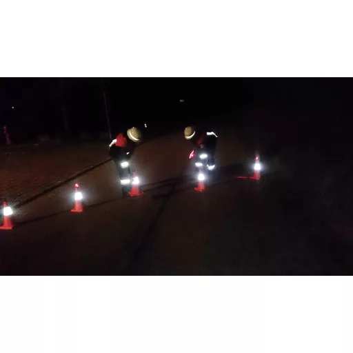 Biztonsági villogó bólya, összecsukható, 0113910