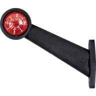   Szélességjelző pótkocsira, rögzítő karral, piros/fehér, 12/24 V, SecoRüt