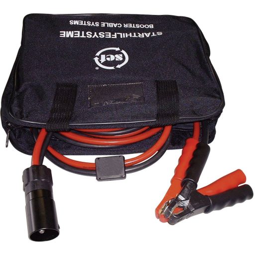 SET® TS 170 Indítássegítő kábel 35 mm² Vörösréz 5.00 m NATO dugó, Acéllemez fogóval, Védő kapcsolóval