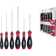   Wiha Wiha 302 HK6 SO, Black,Red Csavarhúzó készlet Műhely 6 részes Egyeneshornyú, Kereszthornyú Phillips