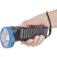   Akkus, LED-es kézilámpa, Cree LED, 6 óra, fekete/kék, AccuLux PowerLux 422083