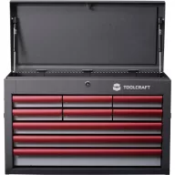   Üres szerszámos láda, fiókos szerszámtároló Toolcraft WZK-309