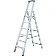   Krause 124562 Alumínium Több fokos álló létra Munkamagasság (max.): 4.35 m Ezüst DIN EN 131 13 kg