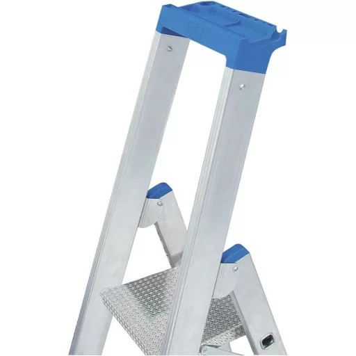 Krause 124623 Alumínium Több fokos álló létra festhető Munkamagasság (max.): 3.20 m Ezüst DIN EN 131 9.7 kg