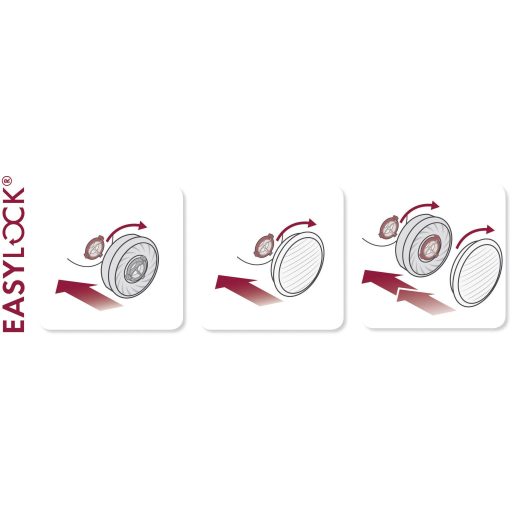 Moldex EasyLock 900301 Légzésvédő teljes maszk ohne Filter Méret: L EN 136 DIN 136