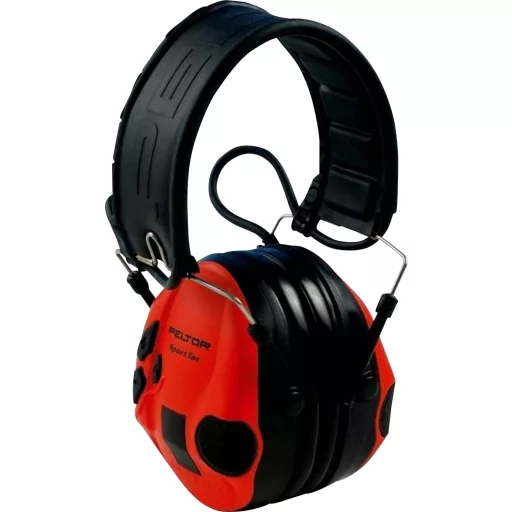3M Peltor SportTac MT16H210F-478-RD Impulzus hallásvédő fültok 26 dB 1 db