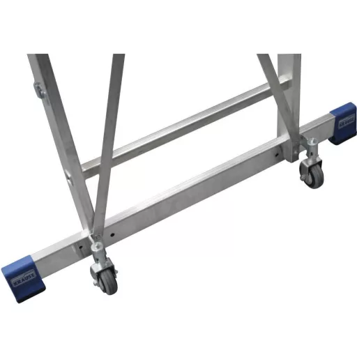 Krause 127808 Alumínium Több fokos álló létra Munkamagasság (max.): 4.35 m Ezüst DIN EN 131 23.5 kg