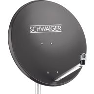   Schwaiger SPI996.1 SAT antenna 80 cm Reflektor anyaga: Acél Antracit