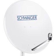   Schwaiger SPI996.0 SAT antenna 80 cm Reflektor anyaga: Acél Világosszürke