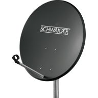   Schwaiger SPI550.1 SAT antenna 60 cm Reflektor anyaga: Acél Antracit