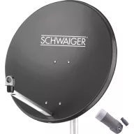   Schwaiger SPI9961SET1 SAT berendezés vevő nélkül Résztvevők száma: 1 80 cm